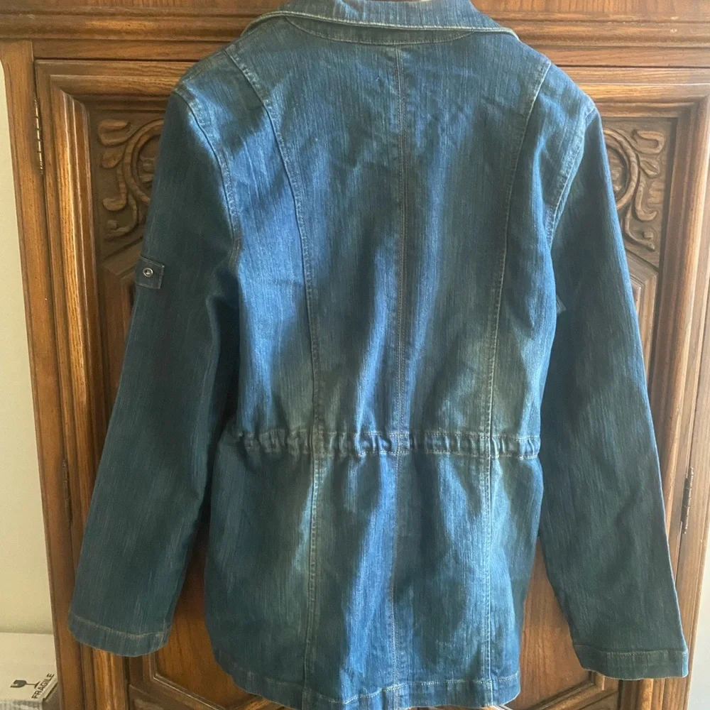 Denim Utility Jacket - Picture 4 of 5